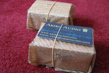 Akiko Audio GEM1 Gold and E-Tuning Gold
