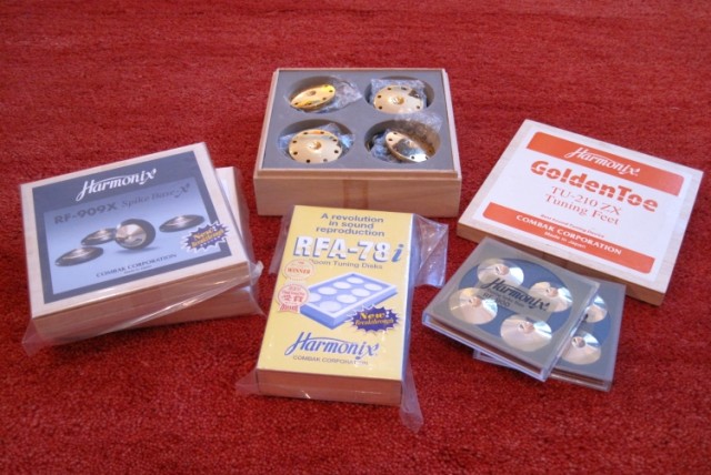 Harmonix Tuning Feet and Spike Bases | HFA - HiFi-Advice