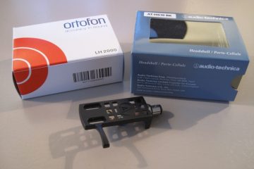 Audio Technica AT-HS10 and Ortofon LH 2000 Turntable Headshells
