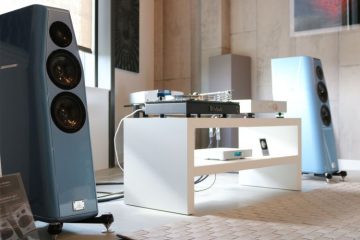 Goldmund Telos 7 with Kharma Elegance DB7 demo at PUUR audio, video & domotica