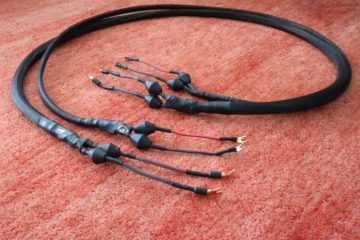 Mad Scientist Black Magic Speaker Cables